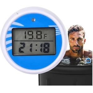Zwembadthermometer, IJsbadthermometers Waterdichte drijvende thermometers Badzwembadthermometers Digitale waterthermometers