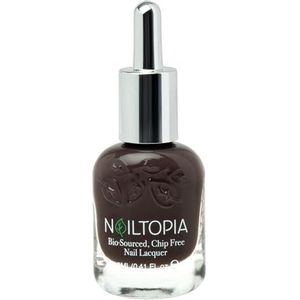Nailtopia Bio-Sourced, Chip Free Nail Lacquer, All Naturel, Strengthening Biotine en Superfood-Infused Polish - Chip Resistant Formula - Quick-Dry, Long Lasting Wear - Hater Blocker - 12 ml