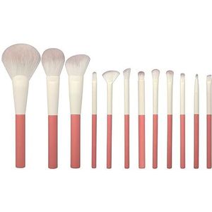 MQPALZKD 12-delige make-upborstelset Complete set Handige highlights Concealer Brush Beauty Tools