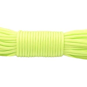 Parachute koord, outdoor camping koord, 4 mm 100ft touw 550 koord parachute koord sleutelkoord touw for wandelen kamperen (Color : E, Size : 25feet)