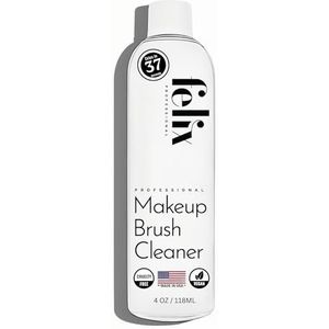 Felix Professionele make-upkwastenreiniger, dieptereiniging, sneldrogend, ideaal voor het reinigen en geurvorming van natuurlijke en synthetische make-upkwasten