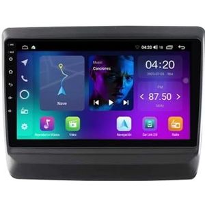 ZARAPLUS 2 DIN Bluetooth Autoradio 9 Inch Touchscreen Android 14 Voor Isuzu D-MAX 2020 Car Stereo Met AHD Achteruitrijcamera/GPS Navigatie/Stuurwielbediening/Multimediaspeler,NF1