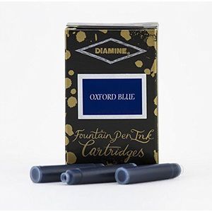 Diamine vulpen inktpatronen (18 PACK) – Oxford Blue