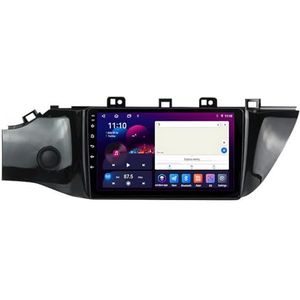 Android 14 GPS Navigation Stereo voor KIA RIO 2016-2019 9 Inch 2 Din Car Stereo Radio met CarPlay AHD Omgekeerd beeld Bedieningselementen op het stuur Bluetooth(A,S1 1G+32G)