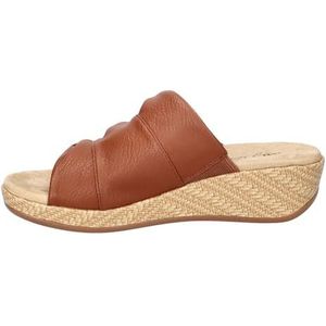 Easy Street Bertina Wedge sandaal voor dames, bruin, 6.5 X-Wide