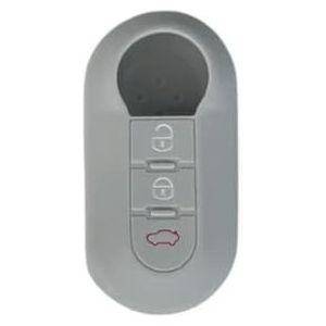 QWLEYCHN siliconen autosleutel case cover, voor Fiat 500 Panda Ducato 500L Punto Lancia Musa voor Peugeot Boxer voor Citroen Jumpe