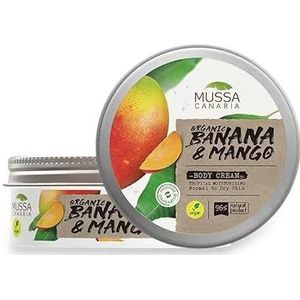 Mussa Canaria Extra Hydraterende Vegan Mango Bodycrème Reisformaat - 70 ml