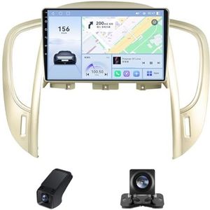 Carplay autoradio 2 Din geldt voor Buick LaCrosse 2009-2013 met Android Auto Bluetooth 9 inch touchscreen autoradio met FM-radio/GPS stuurwielbediening + achteruitrijcamera(X2)