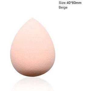 Waterdruppel vorm make-up bladerdeeg meerdere kleuren cosmetische gladde poeder schoonheid basic producten spons clean make-up tool