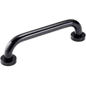 Badkamergrepen, handgrepen voor badkuipen en douches - 12 16 20 inch doucheleuning veiligheid wandmontage ruimte aluminium vier kleuren hulpmiddelen gehandicapte ouderen (zwart-50 cm