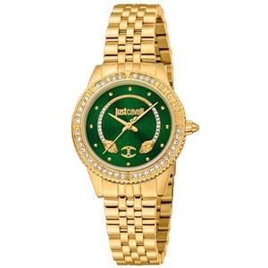 Just Cavalli Dames analoog digitaal automatisch horloge met armband S7272216, Meerkleurig, JC1L275M0055