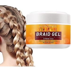 Dreadlock-stylinggel - Hydraterende Braid Locks Gel Pomade - Accessoires voor haarstyling voor krullen, dreadlocks, vlechten, interlocks Hirara