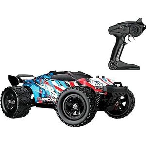 RC auto's op afstand bestuurbare auto, 1:18 4WD hoge snelheid 50 km/u all-terrain monstertruck met afstandsbediening, 2,4 GHz elektrisch speelgoedvoertuig off-road RC auto voor j