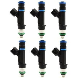Brandstofinjectoren Voor Mitsubishi Voor Raider 2006-2009 3.7L 6 Stuks Brandstofinjectorsproeier 53032701AA 0280158020 Injectoren