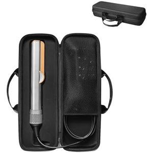 Growalleter Case voor Dysons Airstrait HT01 Stijltang, Dysons Airstrait HT01 Stijltang Accessoires Reizen Beschermende Organizer Tas/Opbergzakjes/Draagtas, Zwart, stijl moderne