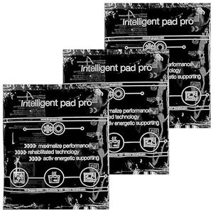 Set van 3 koelpads koelpak koelkompres warm kompres - koud kompres - kompres gelkussen - koelpads gelpads - koud & warm koelpak & koelpak (Zwart)