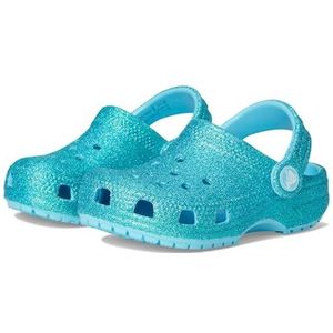 Crocs Classic Glitter Clog, Getint glas, 4 Toddler