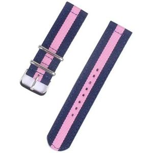 InOmak Nylon horlogeband 18-24mm elastische nylon horlogebanden, 20mm, Nylon