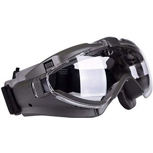 ANSNOW Tactische Airsoft Paintball Anti-Fog Bril Voor Helmrijden Fietsen Weerstand Ingebouwde Ventilator Uv-Bescherming Bril Pc Lens Bril Voor Buitenjacht/Zwart