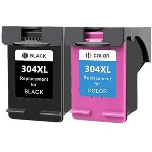 Vervangende 304XL inktcartridge for D-esjet 2620 All-in 3700, 3720, 3752, 5000, 5010 en 5030 printer(1bk 1color)