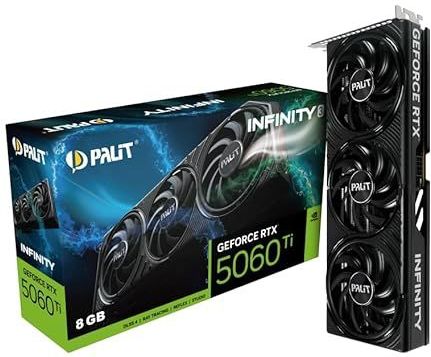 Palit - GeForce RTX 5060 Ti - Videokaart - 8 GB - GDDR7