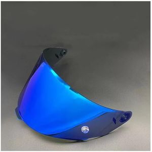 M For TTC Motorhelm Lens Toepasbaar OP TT-COURSE Lens Helm Windscherm Plating Dag En Nacht Y(Blue)