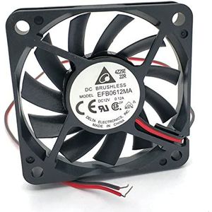 EFB0612MA 6010 12V 0.12A 6CM silent CPU server cooling fan