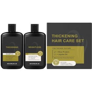 Volumizing Hair Care Set For Heren - Shampoo En Conditioner For Droog, Pluizig Haar, Verfrissende En Volumineuze Finish(1PCS)