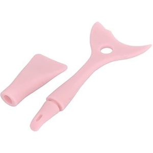 Eyeliner-helper, wasbaar, flexibel, multifunctioneel, draagbaar, siliconen vleugelpunt, zacht voor op reis (roze)