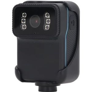 Huisdieractiecamera, Achterclipriem Anti-shake Lichtgewicht Halsbandcamera Waterdicht High Definition Nachtzicht met Video-opnamen voor Buitenactiviteiten