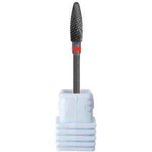 YJRKXG 1 paars 38 mm lange steel stalen carbide kleurrijke coating nagelriemreinigingsboortjes