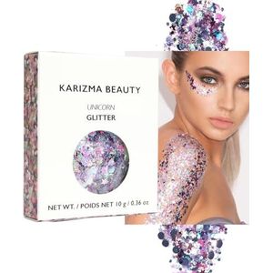 Karizma Beauty Festival Glitter gezicht glitter carrosserie haar cosmetisch 10 g