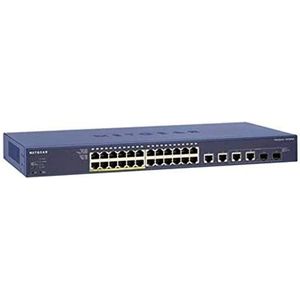 NETGEAR FS728TLP-100EUS netwerk-switch Managed L2 Fast Ethernet (10/100) Power over Ethernet (PoE) Zwart