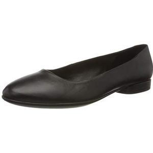 ECCO Anine Ballet Flat voor dames, Zwart, 37 EU