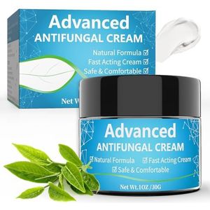 Psoriasiscrème met Theeboomolie,Voetschimmelcrème,voor de Behandeling van Dermatofyten en Voetschimmel Verlicht Jeuk en Beschermt Kalmeert,Voedt, Schilfering,expertcare regeneradora para pies 30 ml