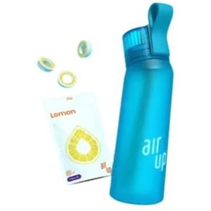 AIR UP Originele drinkfles 650 ml 3 pods (drinkfles oceaanblauw 650 ml)