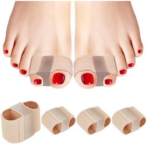 Teokantz - Hallux Valgus Correctie - Teenspreider - 4 Stuks