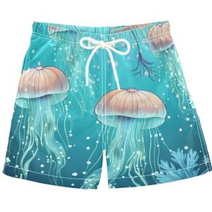 Leuke Medusa De Sea shorts, zwembroek voor kinderen, strandbroek, pyjama voor kinderen, Patroon, XL
