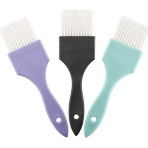 Leikance Haarverf Borstel Set,Zacht Haar Tint Sterven Borstel Kleurplaten Applicator Professionele Styling Gereedschap 3 Stks