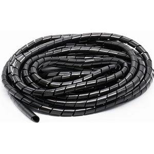Spiraalvormige beschermhoezen, 1PCS Circuit Kabelboom Spiraal Beschermingshuls Isolatie Auto Mechanische Kabel Buishuls)(Black,12mm (8meter))