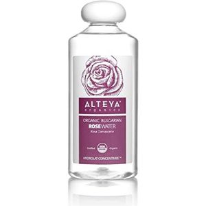 Alteya Organic Rozenwater Bio 500 ml - 100% USDA biologisch gecertificeerd puur authentiek natuurlijk ‘Rosa Damascena’ bloesemwater