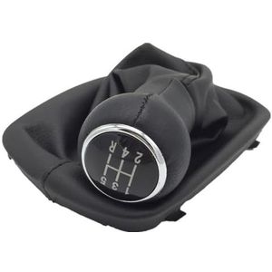 LUOKEKE Gear Stick Knoppen 5/6 Speed Auto Versnellingspook Knop Hendel Shifter Stick Gaitor Boot Cover Case Fit Gebruik voor Audi A6 C5 A4 B5 A8 D2 1997 1998 1999 2000 2001 Versnellingsknop (5