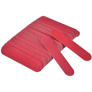 Nagelvijl, Nagel Buffer, 200 stks/partij Professionele Mini Houten Nagelvijl 247 Grit Schuren Nail Art Dubbelzijdig(Pink)