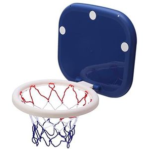 Deur Basketbalbord Net, Zuignap Bevestiging Bevorderen Oefening Educatief Indoor Basketbal Hoepel Set Stabiel voor Peuter(Blauw)