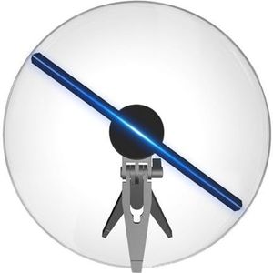 Hologram-ventilator, HD 3D holografische projector LED-ventilator reclamemachine USB holografische projector hologram