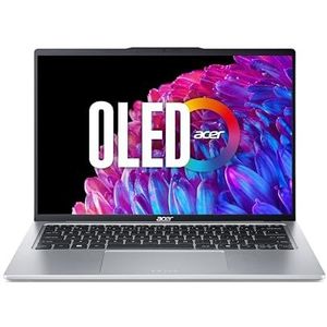 Acer - Swift Go - Laptop - 14" OLED WQ2.8K - Intel Core Ultra 7 - 16 GB RAM - 1.000 GB SSD - Pure Silver
