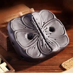 PA-DABAOO Zwarte Bianstone Moxibustiekruk Met Moxa-Pad, Moxibustieboxbrander, Draagbaar Moxibustiegereedschap, Geschikt Voor Meerdere Onderdelen, Eenvoudig Te Bedienen