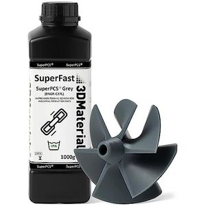 SuperPCS 8K 1000g Grijs, Snelste 50um Afdrukken in 1.5 sec, Sterkste 1.8GPa 3D-hars, Gemaakt in Korea