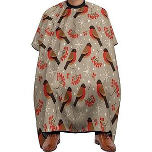 Kapper Cape Goudvinken En Lijsterbes Salon Cape Premium Haar Snijden Cape Professionele Kapsel Cape Voor Herbruikbare Kappers Kapper Accessoires 140x168cm