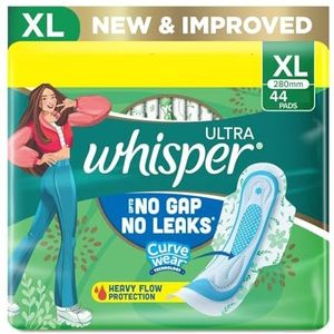 Whisper Ultra Clean maandverband - 44 stuks (XL Plus)